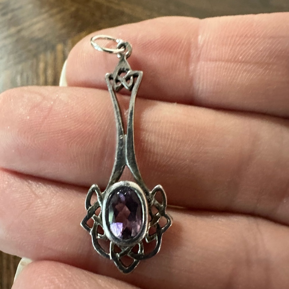 Purple Pendant